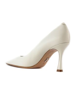 Cream white leather Donna pumps SERGIO LEVANTESI | DONNA4BRIDAL